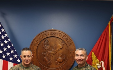 3rd MLG CG visits Marine Corps Base Camp Blaz