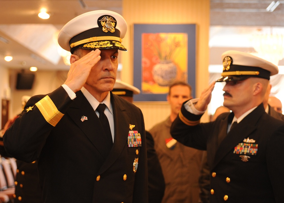 Task Force 70, Carrier Strike Group 5 holds change of command