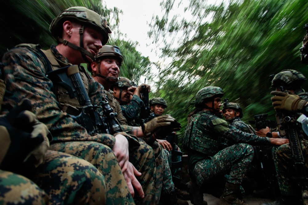 MAREX 24: U.S. Marines, Armed Forces of the Philippines participate in tactical combat casualty care, jungle patrol training