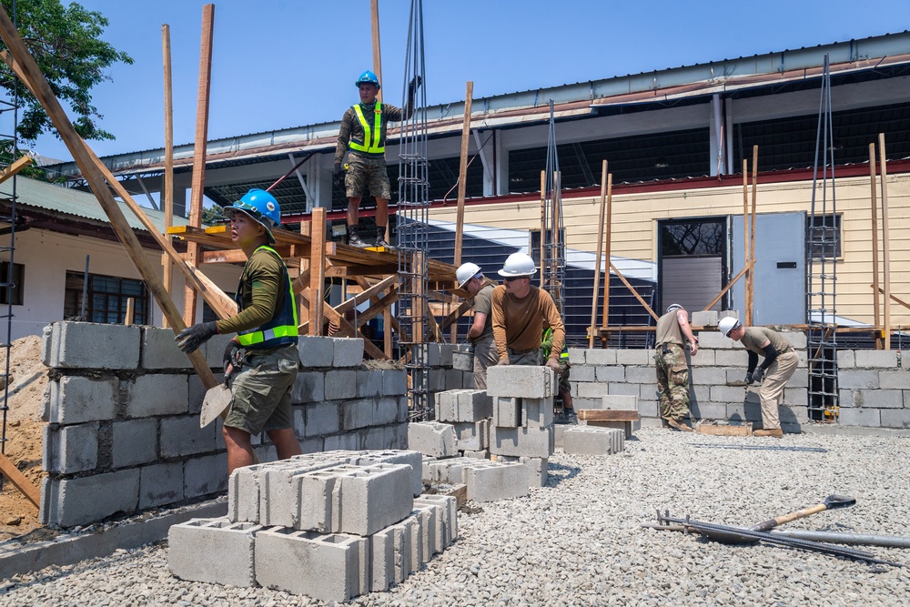 Balikatan 24: San Agustin Elementary School Engineering Civic Action Project