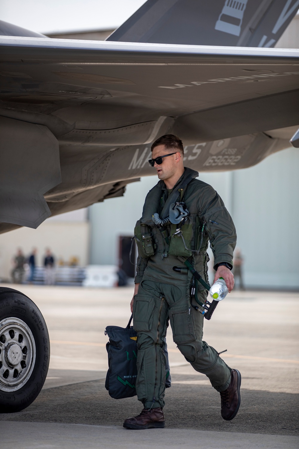 The Green Knights complete a third cross-country flight to South Korean air base