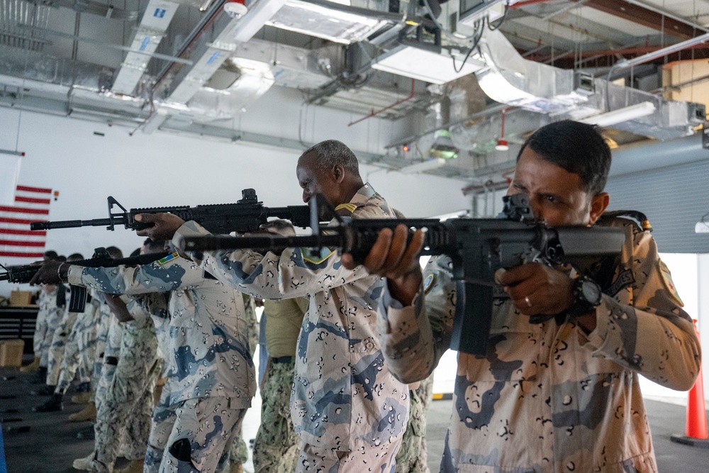 MSRON 10 Trains With Djiboutian Coast Guardsmen for Bull Shark 2024