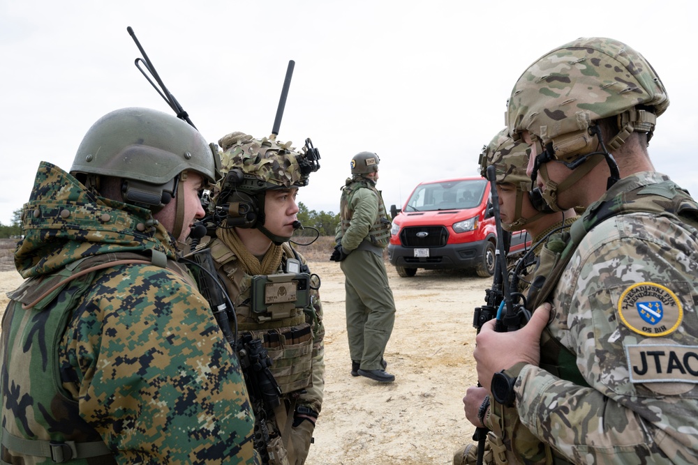 Maryland National Guard and Armed Forces of Bosnia and Herzegovina participate in JTAC training