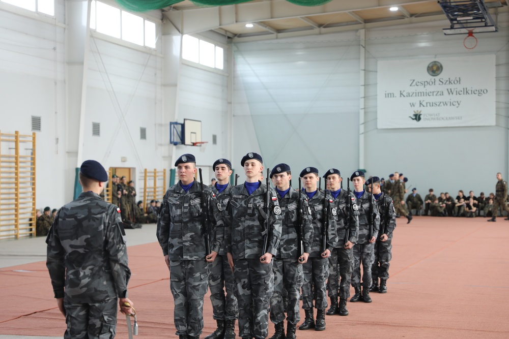 Kruszwica High School Marching Competition