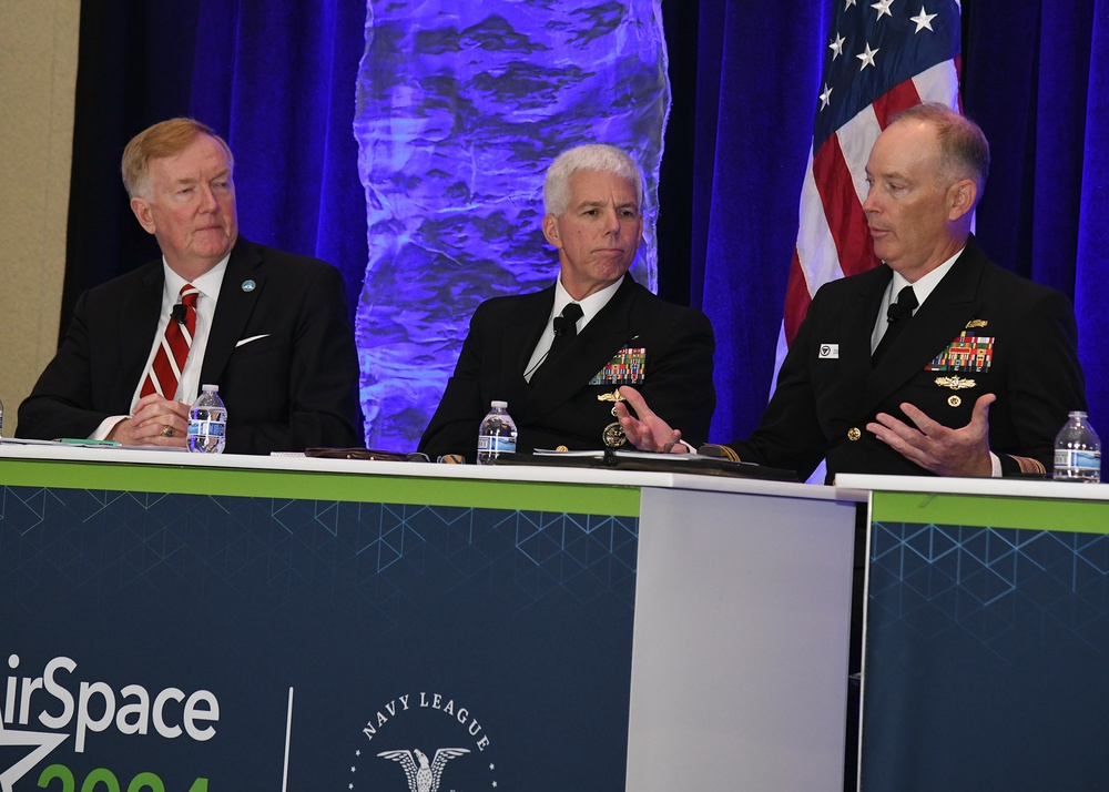 NAVWAR Leaders Stress Integrated Information Capabilities for Maritime Power at Sea Air Space 2024