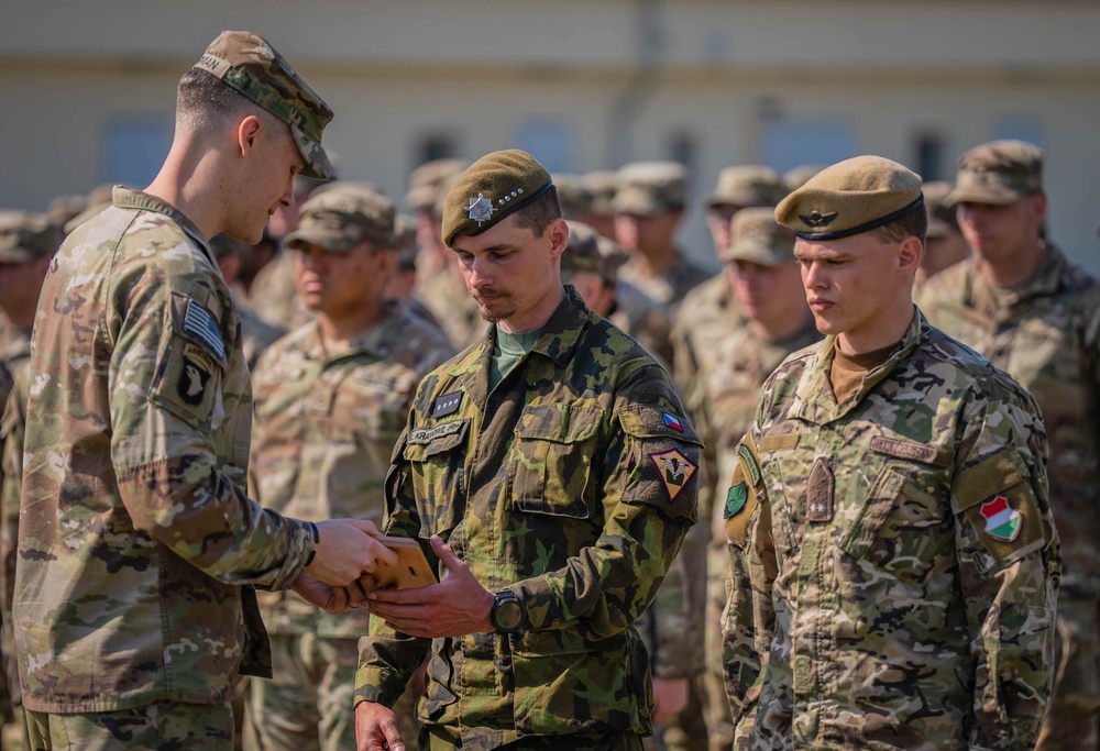 The Sabalauski Air Assault School at Mihail Kogalniceanu Air Base Romania