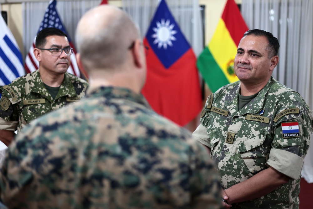 Infantería de Marina de Armada Paraguay hosts U.S. Marines for planning conference