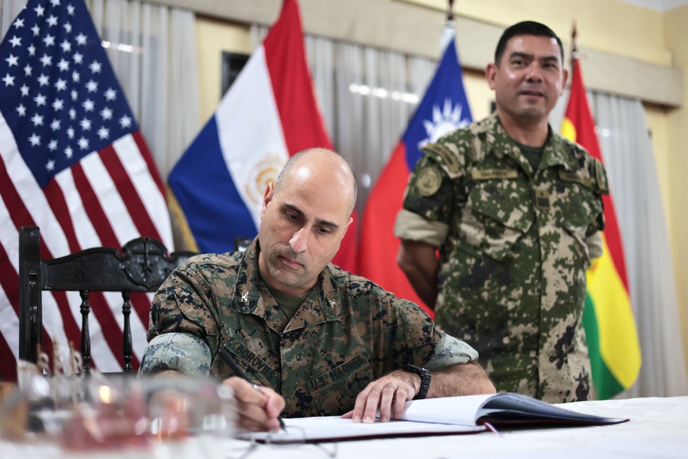 Infantería de Marina de Armada Paraguay hosts U.S. Marines for planning conference