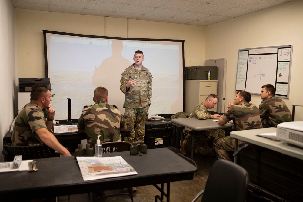 Allies and Artillery TF Paxton train with French on Call for Fire