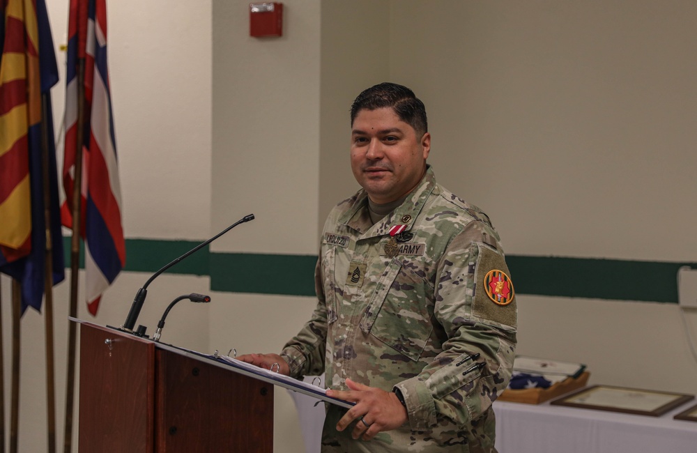 Master Sgt. Brian Urquizu's Retirement Ceremony