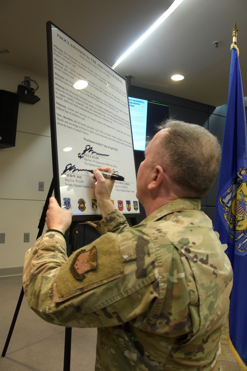 Wisconsin National Guard kicks off Sexual Assault Awareness and Prevention Month