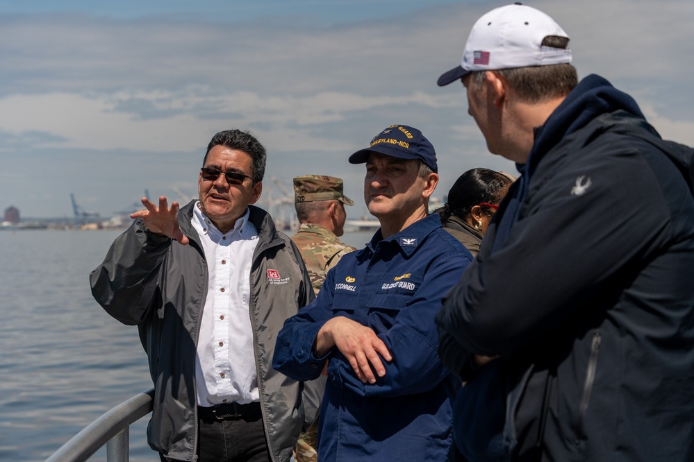 Assistant Secretary of the Army for Civil Works visits Francis Scott Key Bridge Site