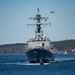 THE FUTURE USS JOHN BASILONE (DDG 122) UNDERWAY FOR BRAVO TRIALS