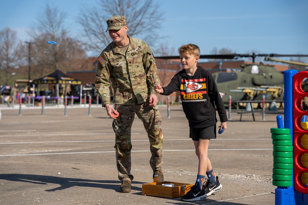 MO Guard Month of the Military Child Kick Off event