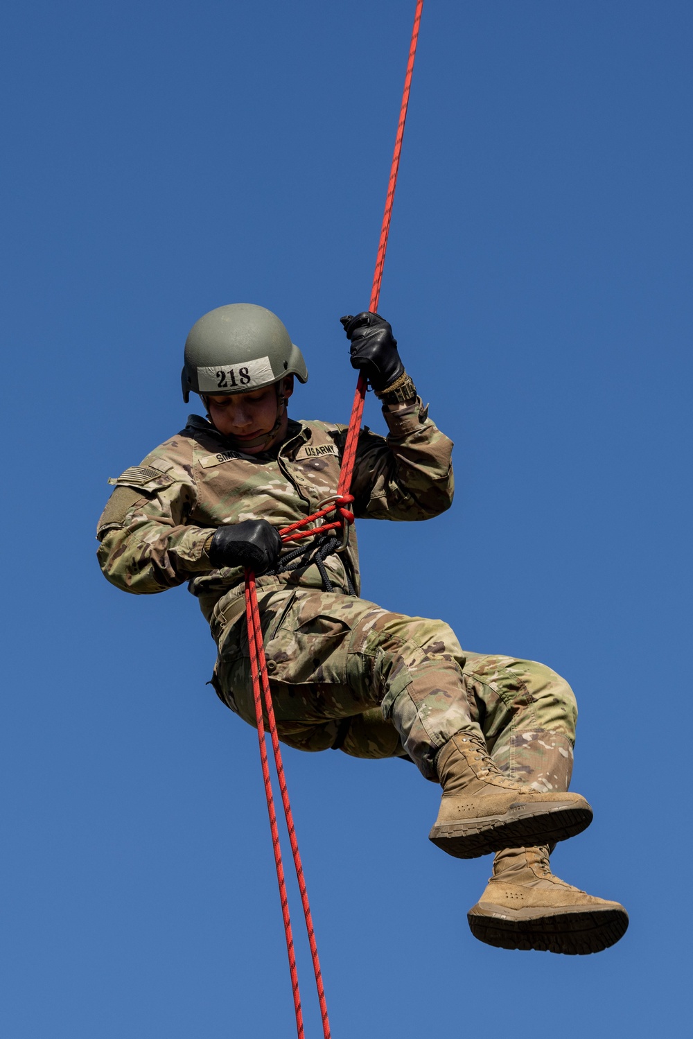 Air Assault School Tower Rappel