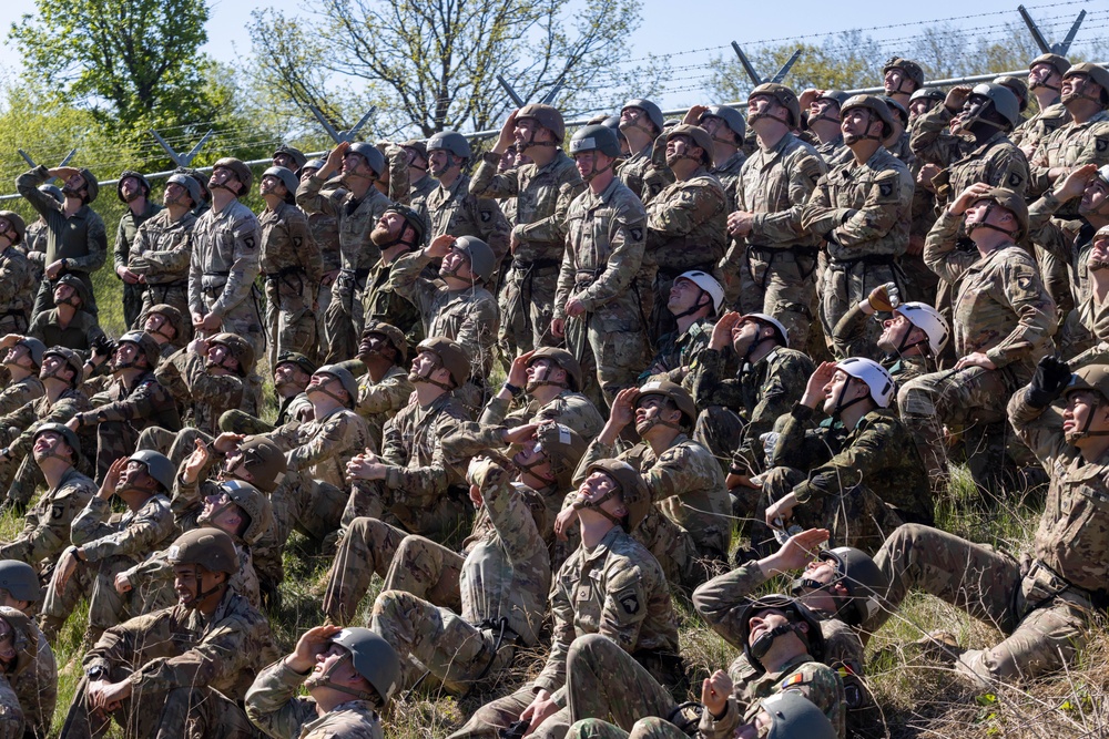 Air Assault School Tower Rappel