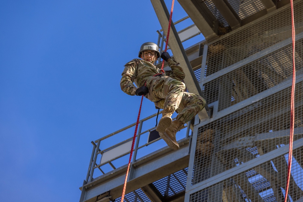 Air Assault School Tower Rappel