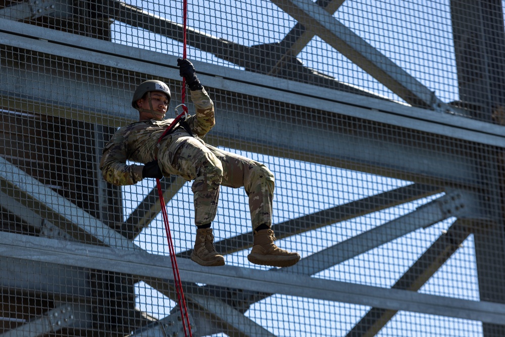 Air Assault School Tower Rappel