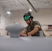 U.S. Marines with VMUT-2 familiarize themselves with 2nd MAW’s first delivered MQ-9A Reaper unmanned aircraft
