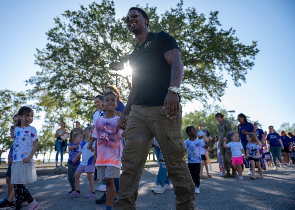 MacDill hosts parade to celebrate military children