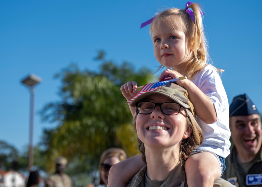 MacDill hosts parade to celebrate military children
