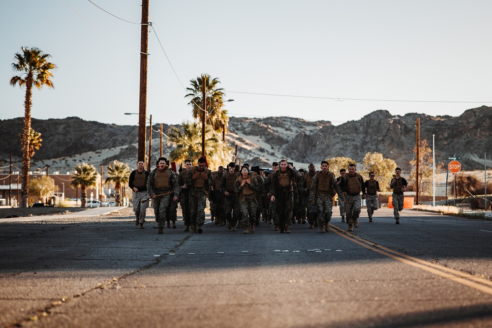 MCAGCC Marines conduct a culminating event for MCMAIC 61-24