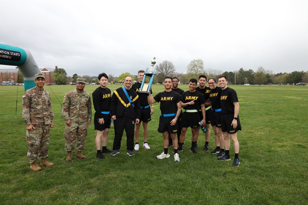 Fort George G. Meade 2024 SAAPM Amazing Race Winning Team 781st MI BN (Cyber)