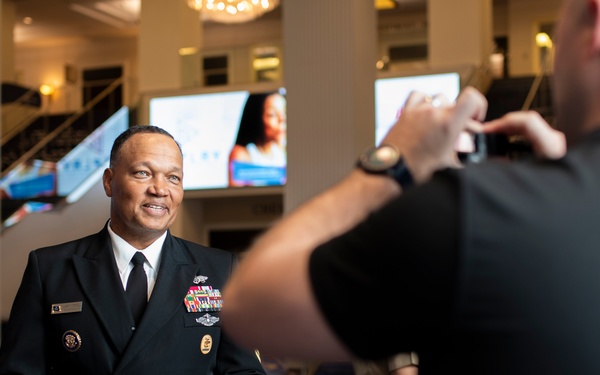 FLTCM Delbert Terrell attends Sea Air Space 2024