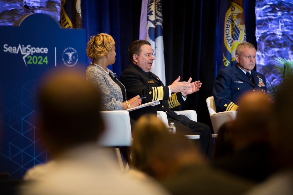 Leaders Discuss Worforce Modernization and Retention - Sea-Air-Space 2024