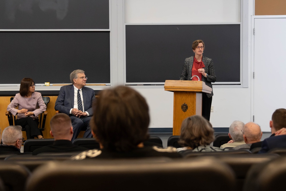 U.S. Naval Academy Speed of Light Dedication Ceremony