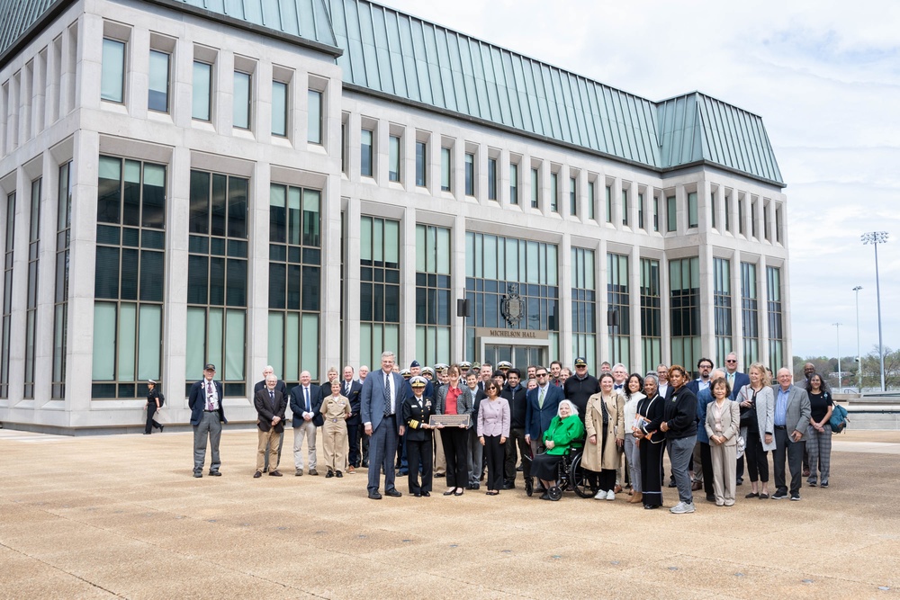 U.S. Naval Academy Speed of Light Dedication Ceremony