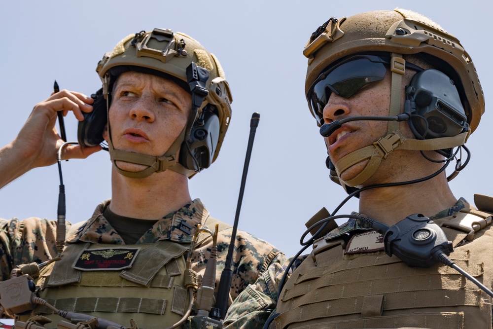 31st MEU, 5th ANGLICO, 116th ASOS and HSC-12 conduct CAS