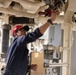 Sailors conduct maintenance aboard USS Tripoli