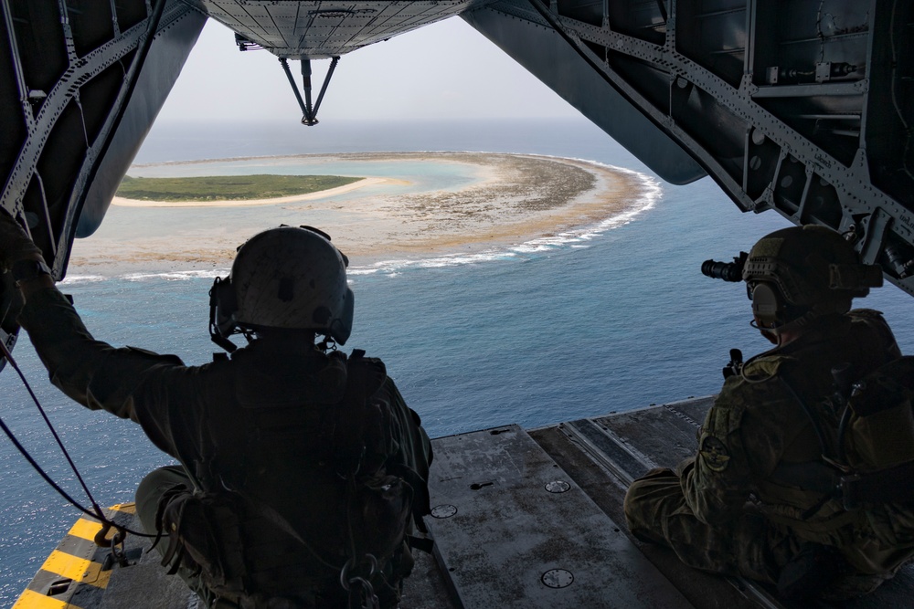 31st MEU, 5th ANGLICO, 116th ASOS and HSC-12 conduct CAS