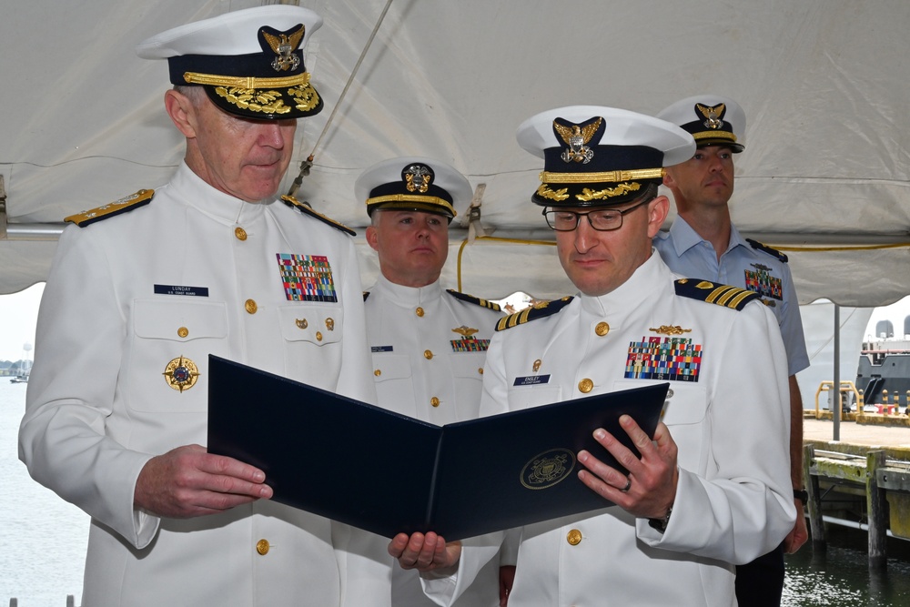 USCGC Dependable Heritage Recognition Ceremony