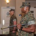 Sgt. Maj. McLain assumes duties as Security Battalion sergeant major