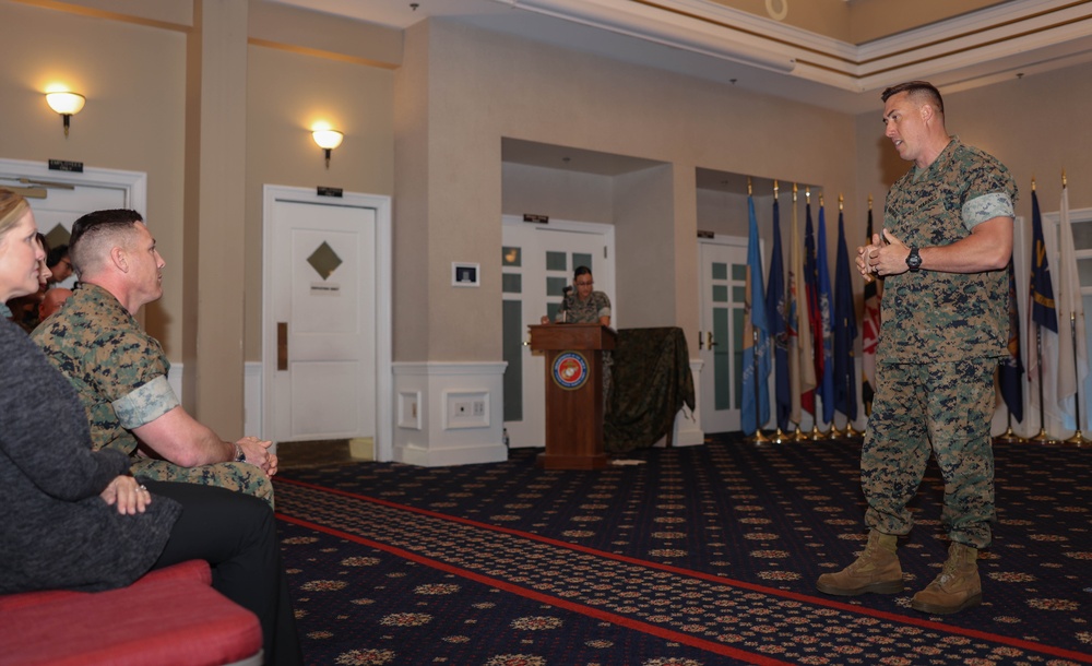 Sgt. Maj. McLain assumes duties as Security Battalion sergeant major