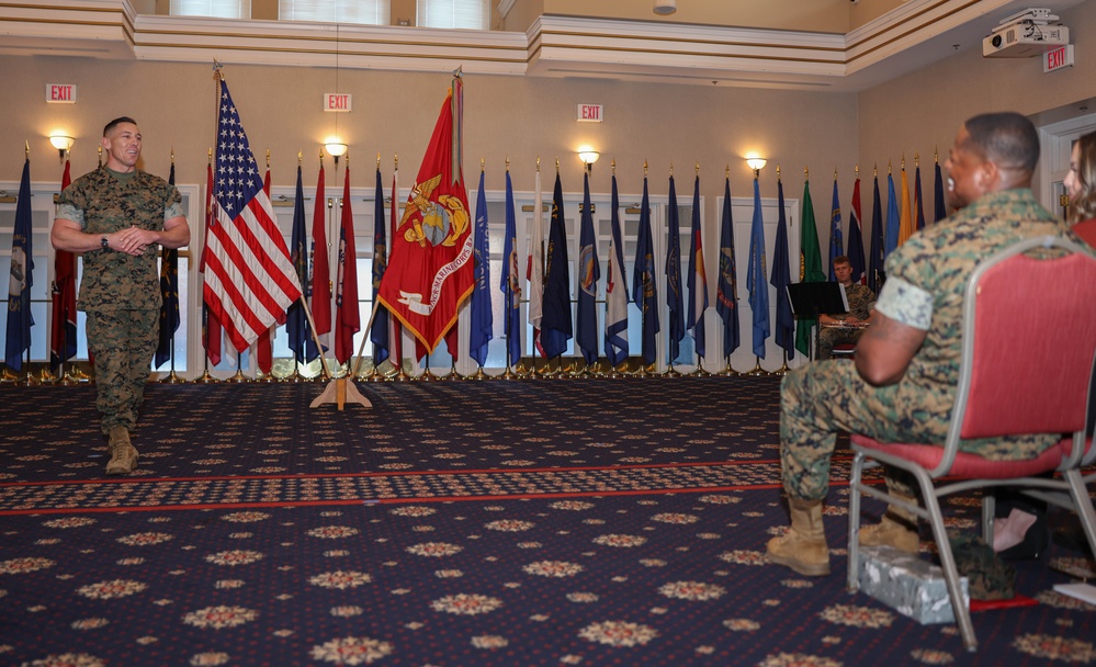 Sgt. Maj. McLain assumes duties as Security Battalion sergeant major