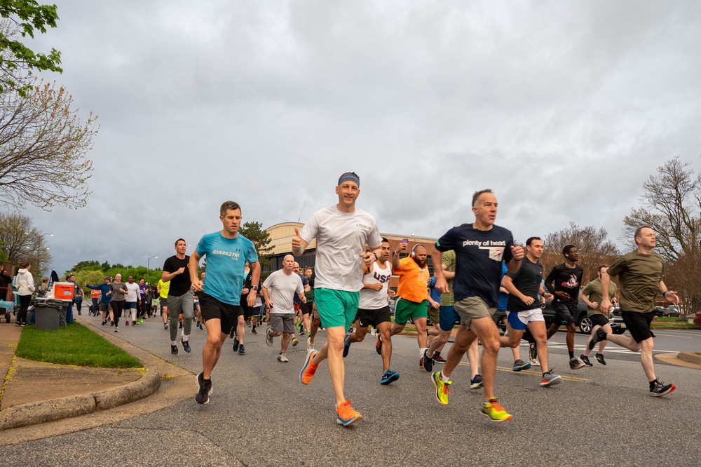 Runners step forward to raise sexual assault awareness at JBAB