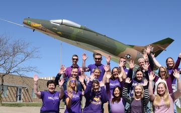 Iowa National Guard purples up for military kids