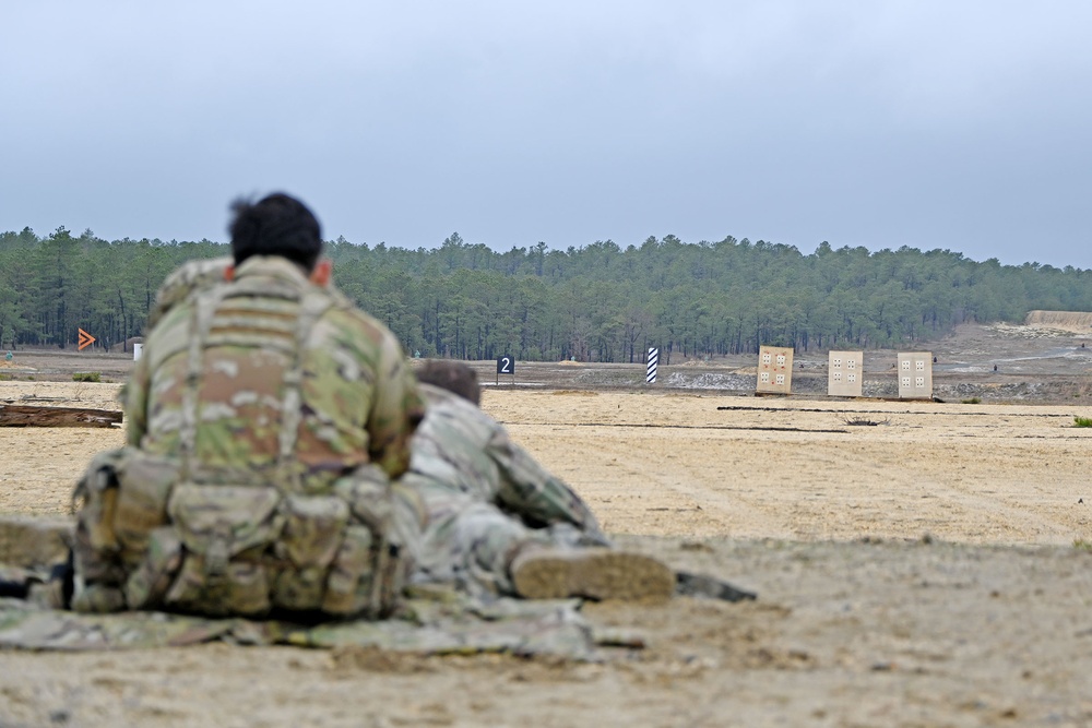 Joint Base McGuire-Dix-Lakehurst – 1st BN 69th INF – RG 47A Light Sniper Training - 12 April 2024