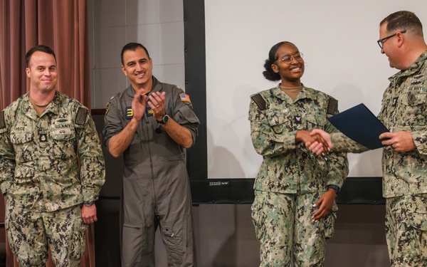 C3F Meritoriously Promotes Information Systems Technician