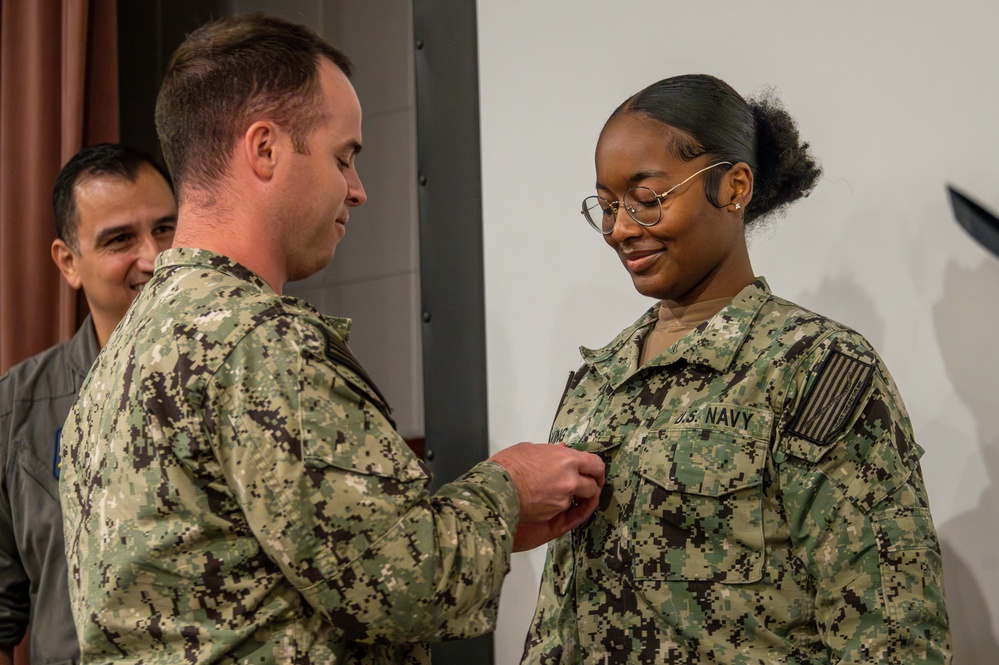 C3F Meritoriously Promotes Information Systems Technician