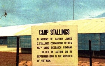 Capt. Stallings Arrives in Vietnam