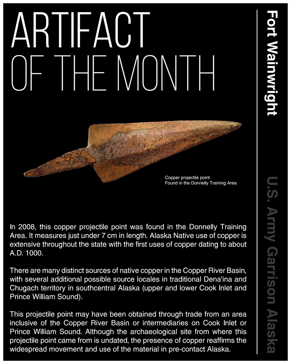 Artifact of the Month: April