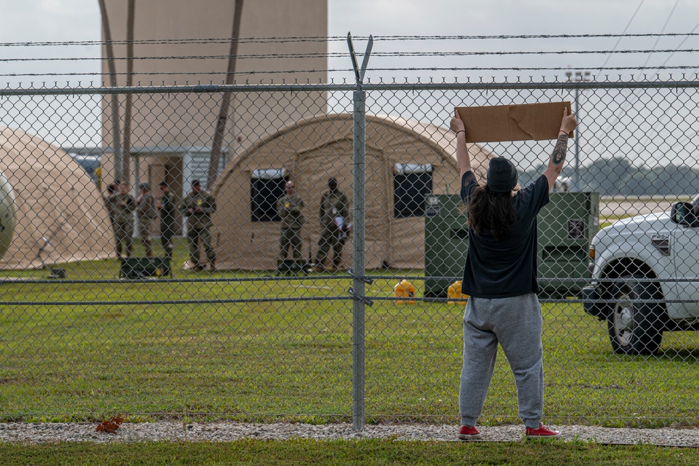 Ready Tiger 24-1: Defenders respond to mock protest