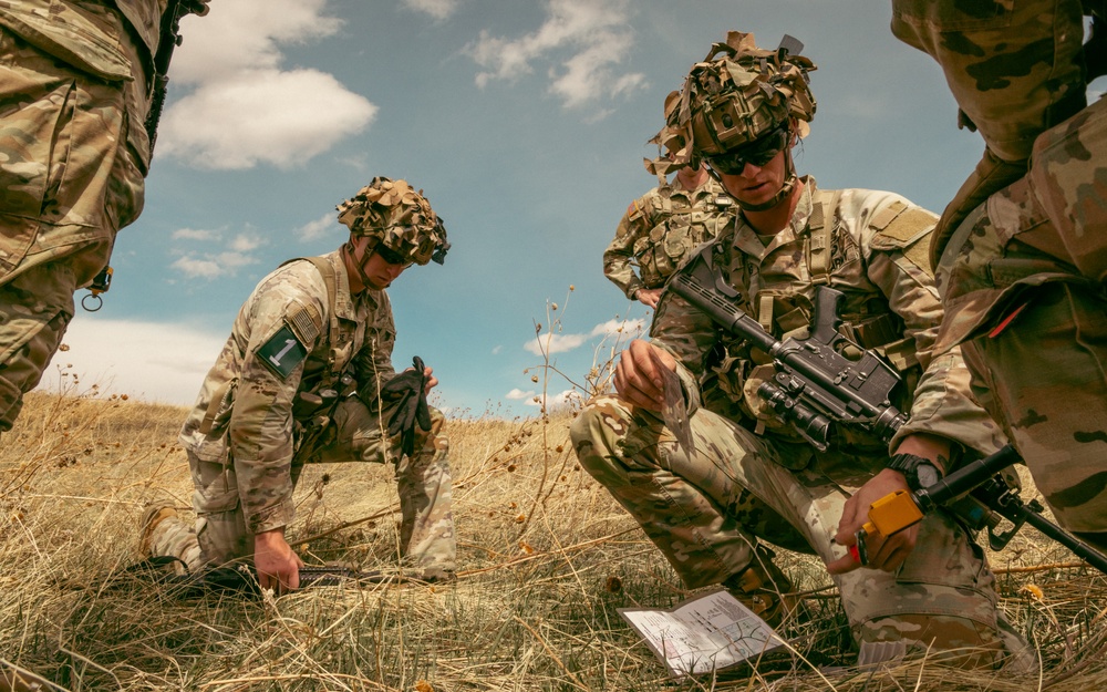Land Navigation Course - 4th Infantry Division Best Squad Competition