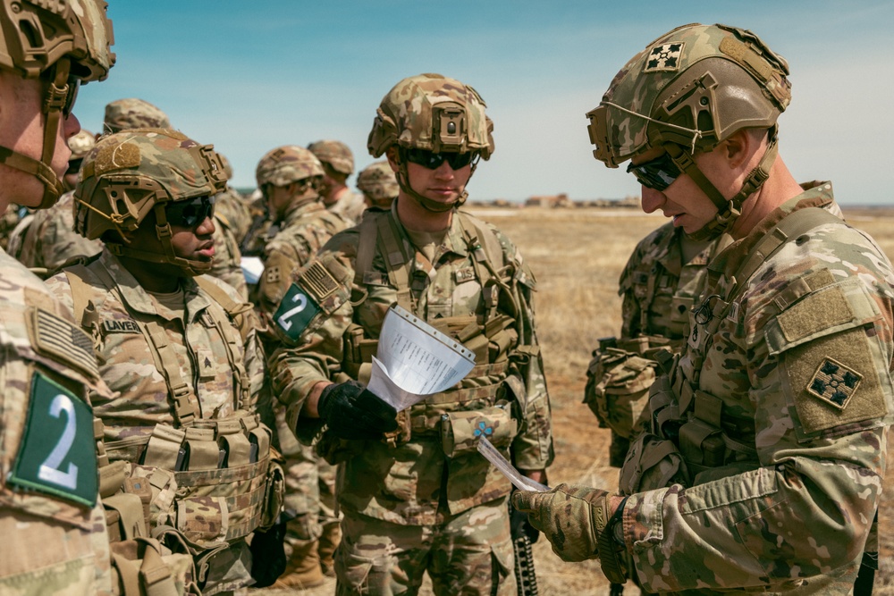 Land Navigation Course - 4th Infantry Division Best Squad Competition