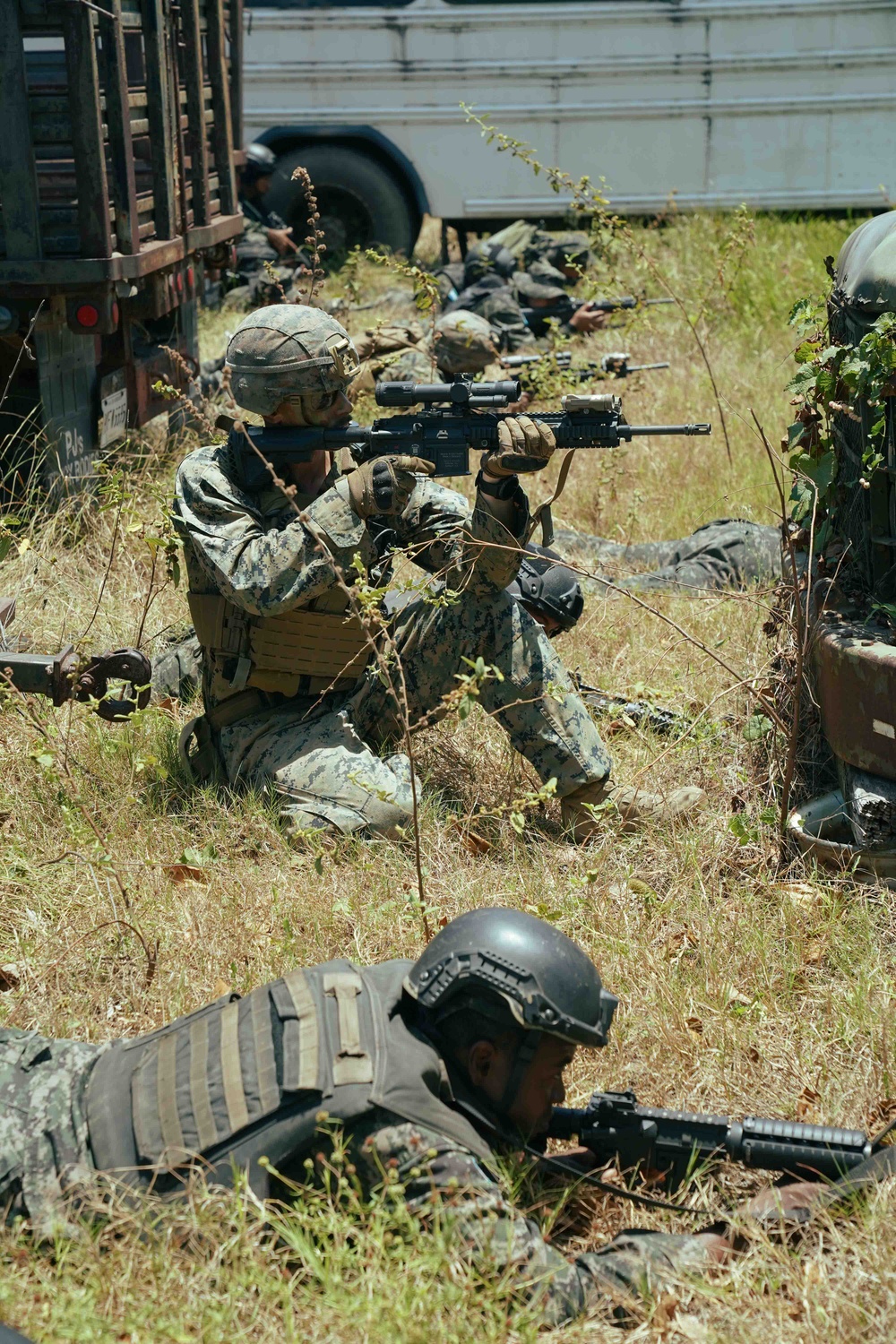 Marines assigned to 3rd Platoon, Company G, 2nd Battalion, 25th Marine Regiment, 4th Marine Division participate in CENTAM GUARDIAN 24 Phase One.