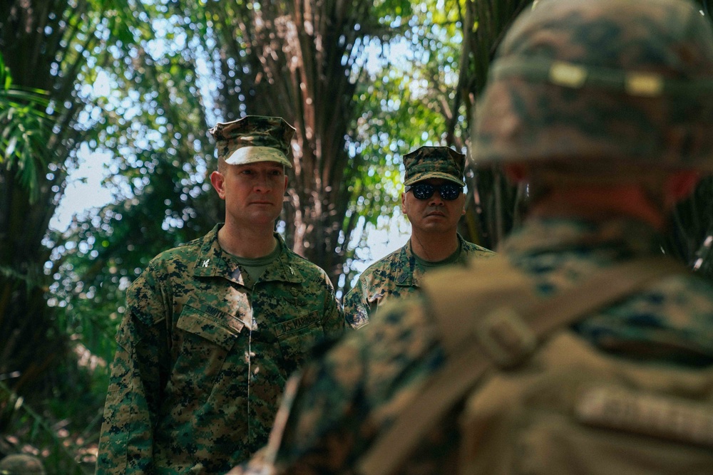 Marines assigned to 3rd Platoon, Company G, 2nd Battalion, 25th Marine Regiment, 4th Marine Division participate in CENTAM GUARDIAN 24 Phase One.